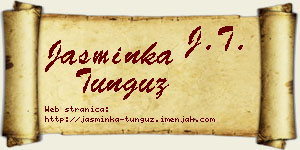 Jasminka Tunguz vizit kartica